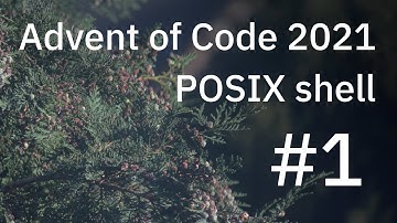Advent of Code 2021 with POSIX shell - Day 1