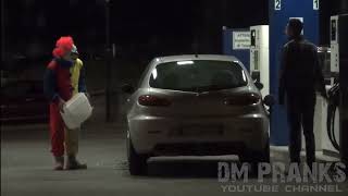 Killer Clown Scare Prank Behind The Scenes Rare Video