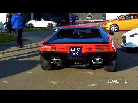 RARE DeTomaso Pantera GTS Start-Up & Accelerations! Deep Exhaust SOUNDS!