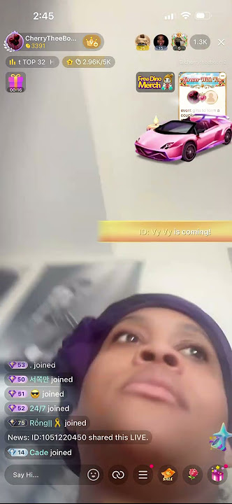 Cherry Boom got banned from BIGO