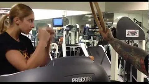 Vanessa Combat training