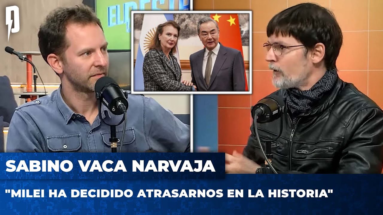 Sabino Vaca Narvaja, ex embajador en China: 