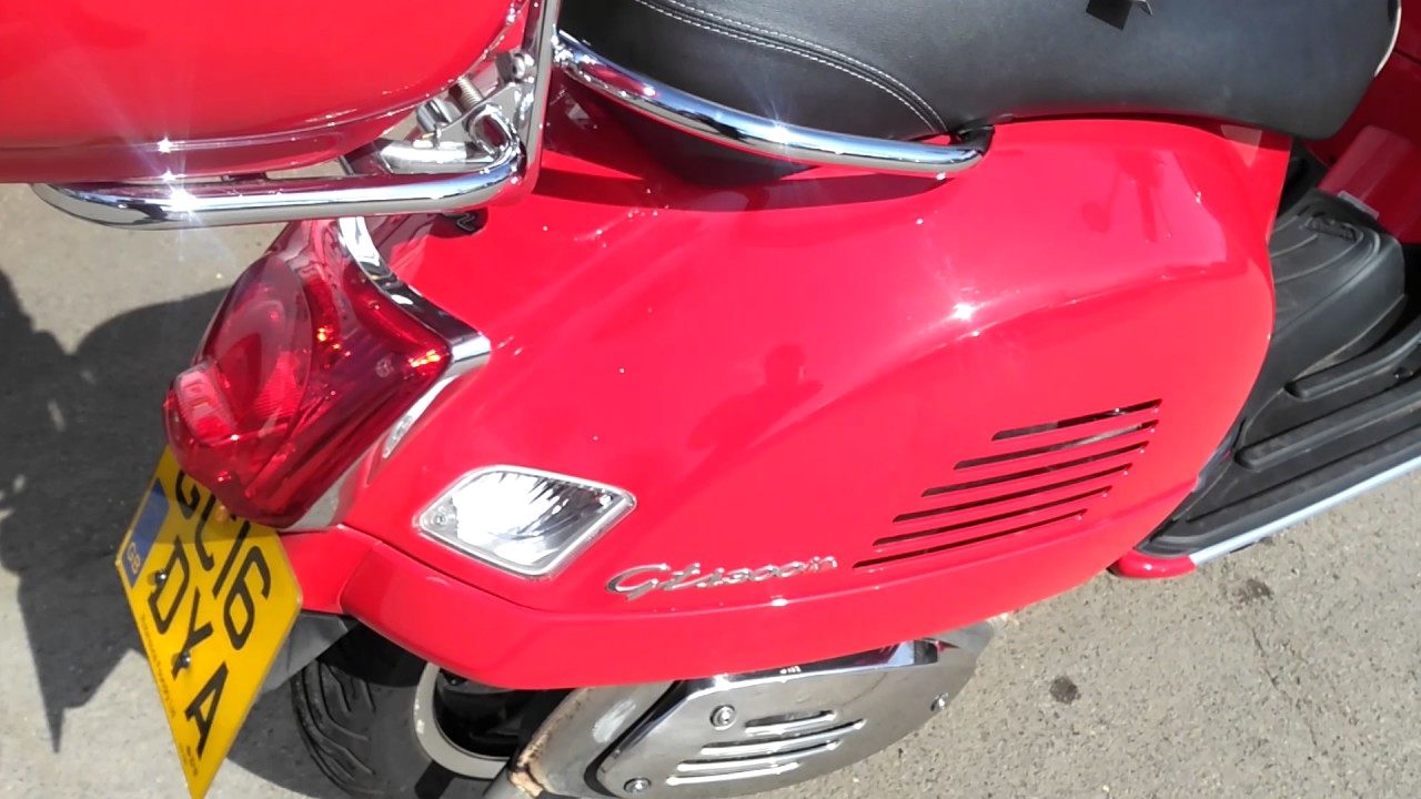 2016 PIAGGIO VESPA GTS 300, ABS, 2000 MILES, EXTRAS, HPi CLEAR, GREAT CONDITION