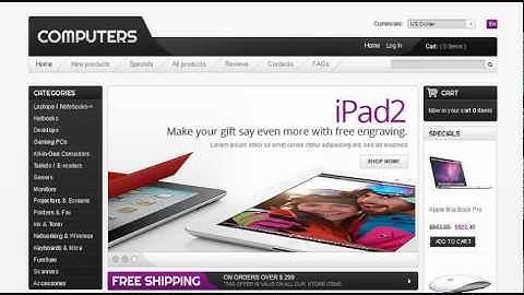 Collection of Great Computers Zen Cart Templates