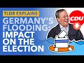 How Germany's Floods will Impact the Election: CDU Polling Drop - TLDR News