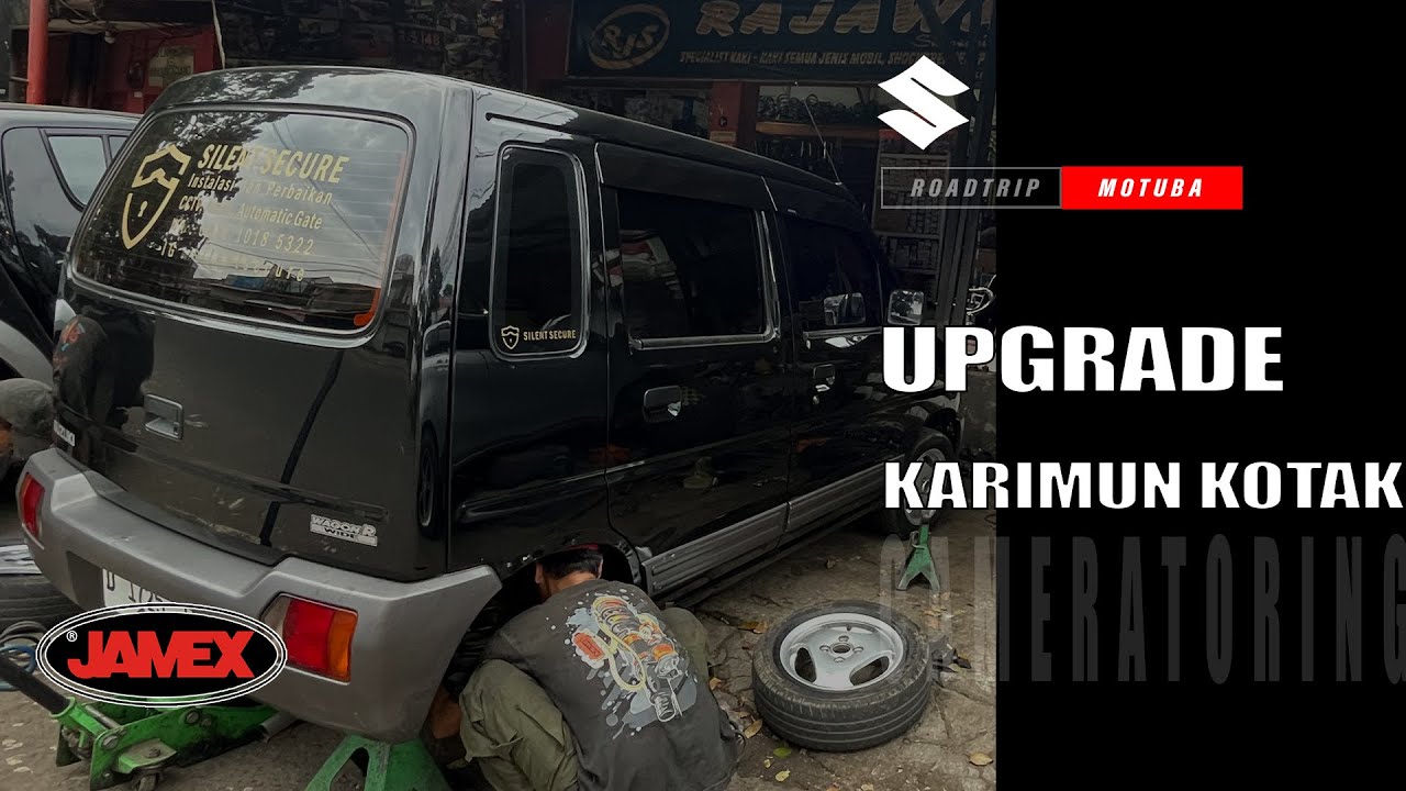 KERUSAKAN KARIMUN KOTAK | GANTI SHOCKBREAKER | SEBELUM ROADTRIP MOTUBA HARUS SELALU PRIMA