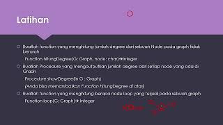 Video Pekan 12: Implementasi Graph (Lanjutan)