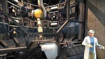 Necro-Patched Long Jump Module in Lambda Reactor Core of Black Mesa remake Half-Life Lambda Core