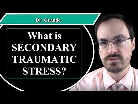 माध्यमिक अभिघातजन्य तनाव क्या है?