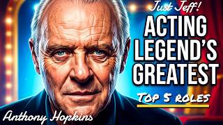 Anthony Hopkins:  5 Roles That Changed Acting Forever (Just Jeff New Hollywood)!