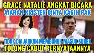 GRACE NATALIE CLASHES JK AGAIN, THERE IS NO CHRISTIAN TEACHING THAT MURDER MAY ENTER HEAVEN. WILL...