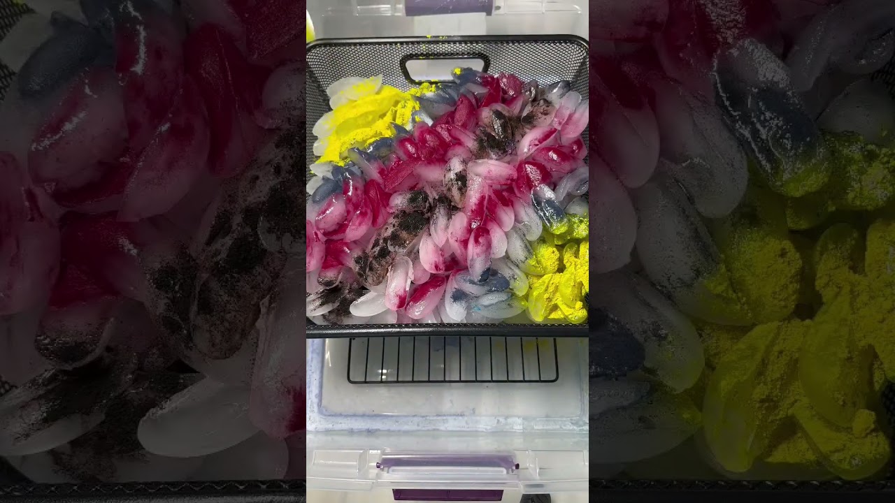 Ice dyed hoodie tutorial🥶🔥