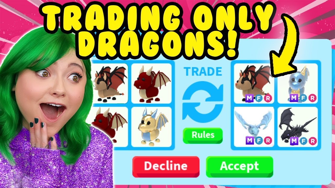 What people trade for NEW Shadow Dragon in adopt me (ELISTHIA