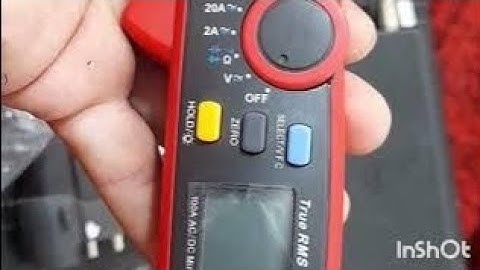 UT210E as an oscilloscope current clamp