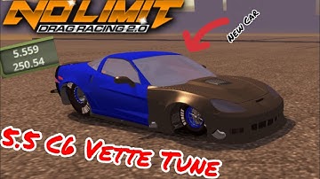 5.5 C6 ZR1 Corvette Fastest Tune - No Limit Drag Racing 2