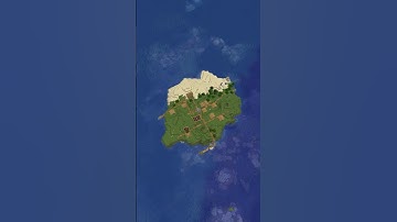 The PERFECT Minecraft Island Village Seed