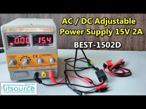 230v AC/DC 15v 2A Adjustable Power Supply- BEST-1502D-utsource.net