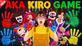 AKA! KIRO! AKA! SHIRO! The Digital Circus 8! (NEW COLORS) | Color Mixing | immersive interactive #7