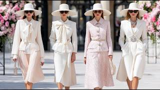 Dior Parisian Summer Style 2026 | Soft Blush &amp; Ivory Elegant Looks After 40
