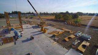 Aerial Drone Footage of HHJ Construction Site - 17