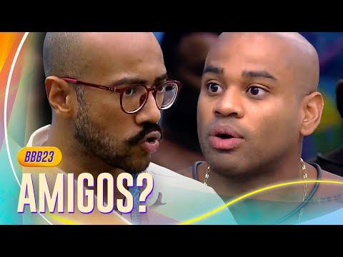 CEZAR BLACK E RICARDO ALFACE FAZEM AS PAZES APÓS BRIGA 🔥 | BBB 23