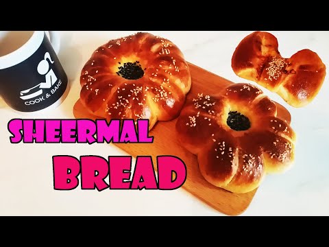 بیست ایده شکل دادن نان، نان شیرمال قسمت ا / Twenty ideas to shape Bread, Sheermal Bread part 1