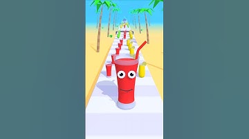 Juice Run Lvl. 8 – Growing BIGGER with Every Glass! 🍹🔥 #shorts #games #juicerun #gameshorts