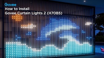How To Install Govee Curtain Lights 2 H70B5