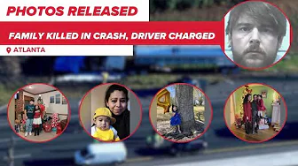 Pregnant woman, 7 relatives killed in fiery Georgia crash, truck driver arrested