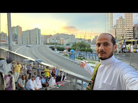 طريق المسجد الحرام من حي المعابدة والجميزة