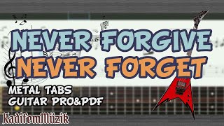 Biohazard-Never Forgive, Never Forget Easy Electric Guitar Tutorial Tabs