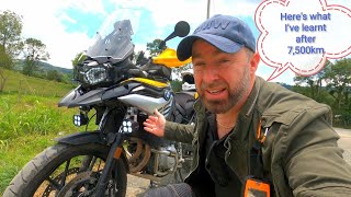 BMW 750 GS 2021- Review at 7,500km after 4-weeks across Colombia.