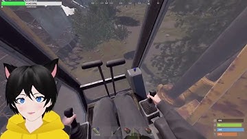 I stole their crane at junkyard - Rust solo