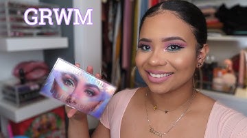 GRWM | FT. HUDA BEAUTY MERCURY RETROGRADE PALETTE