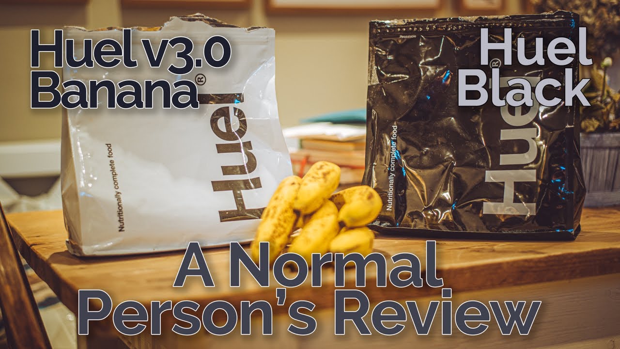 Huel V3.0 Banana and Huel Black: A Normal Person's Review (2 year update) 