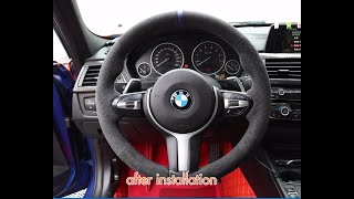 MEWANT- Show you how to sew car steering wheel in the car. for BMW f30 f32 f10 f12 f22 f48 f39