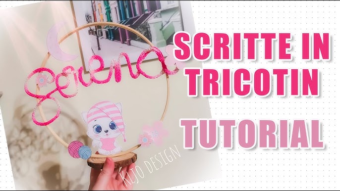 Tutorial Tricotin Facile e veloce 