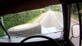 land rover series 3 stage 1 109in V8 station wagon for sale in action