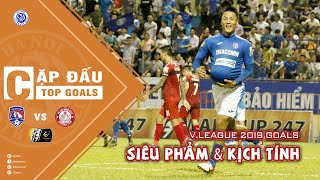 Top Goals Than Quảng Ninh vs TPHCM V.League 2019 - Siêu phẩm và Kịch tính