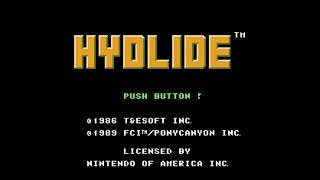 Intro-Demo - Hydlide (NES, USA)