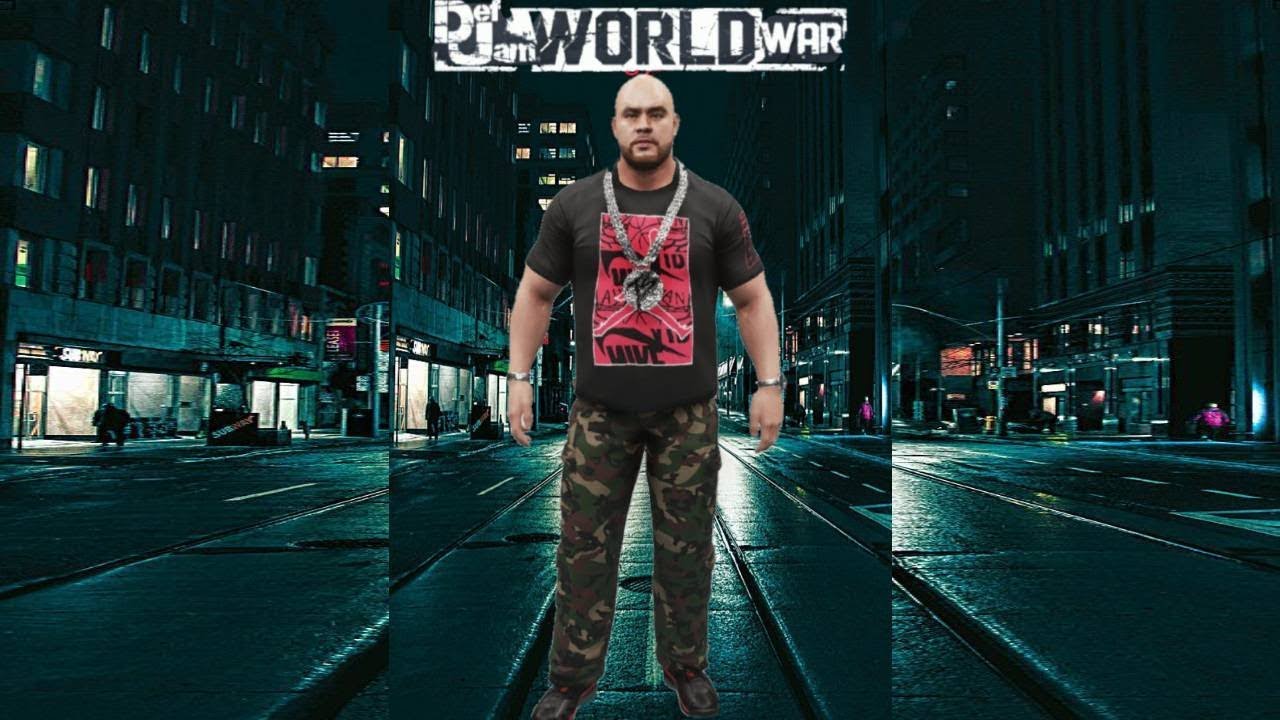 Def Jam World War Entrance Fat Joe YouTube