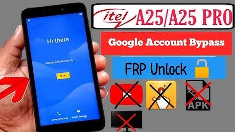 Itel A25 Frp Bypass || Itel (L5002) Google Account Unlock Android 9 Pie Without PC