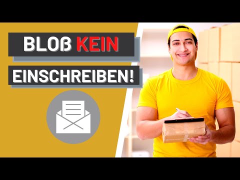 Video: Unterschied Zwischen Einschreiben Und Sonderzustellung Im Britischen Postdienst