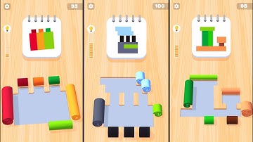 Color roll 3D 51-100 93 Gameplay Walkthrough