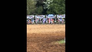 British Minibike Champs Pro 160 Race Start