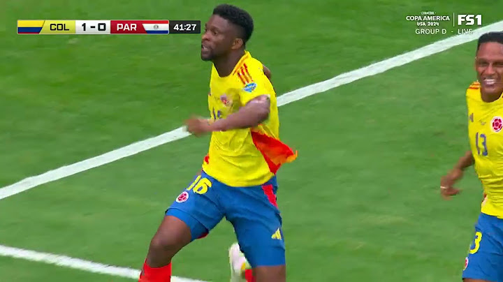 Colombia vs Paraguay 2-1 highlights video hd Copa America 2024. highlights