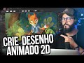 Como criar desenhos animados em 2d  bate papo editor com renker amantia