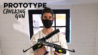 Battery Powered Dripless Caulking Gun Prototype!
