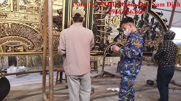 Giá cổng nhôm đúc tại Ninh Bình có chênh lệch theo hoa văn không