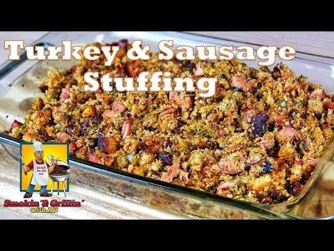 Homemade Turkey and Sausage Stuffing